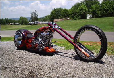 has appeared on the Discovery Channel's Great Biker Build-Off. You can
